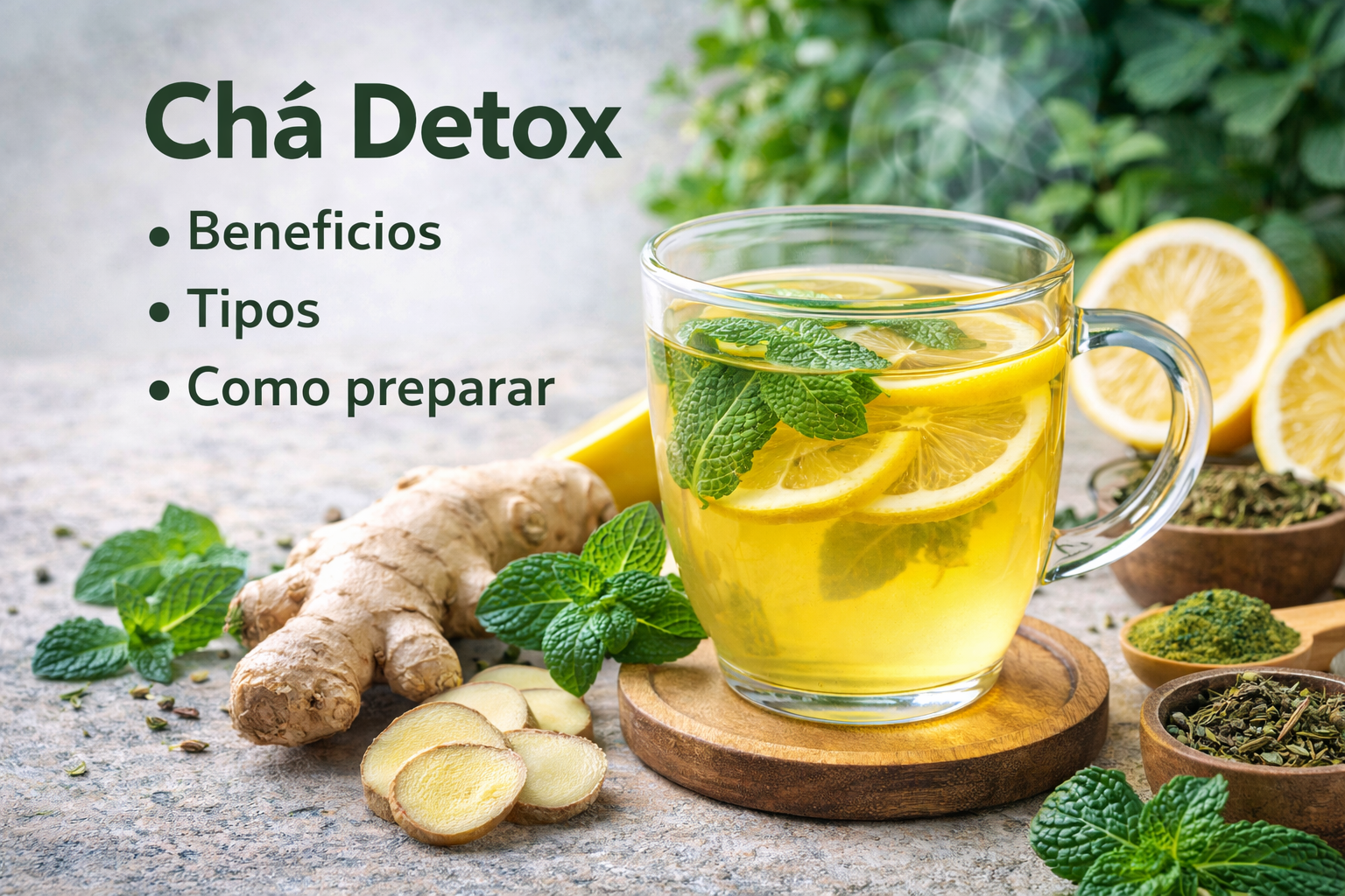 Chá Detox: Benefícios, Tipos e Como Incluir na Rotina de Forma Saudável