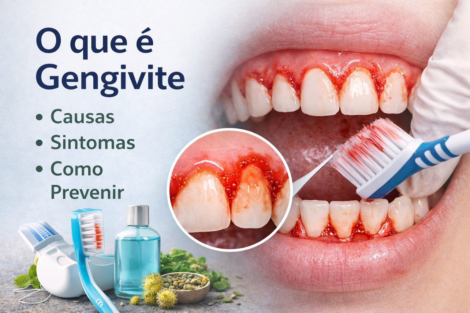 O que é Gengivite: Causas, Sintomas e Como Prevenir