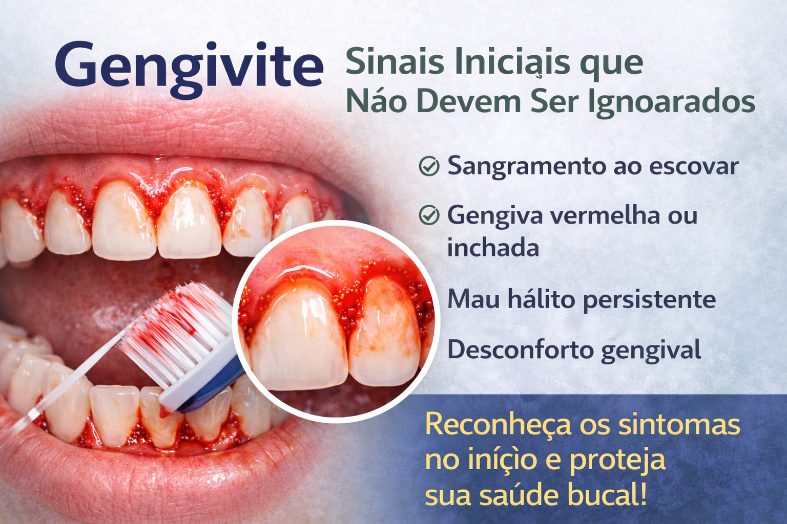 Gengivite: Sinais Iniciais que Não Devem Ser Ignorados