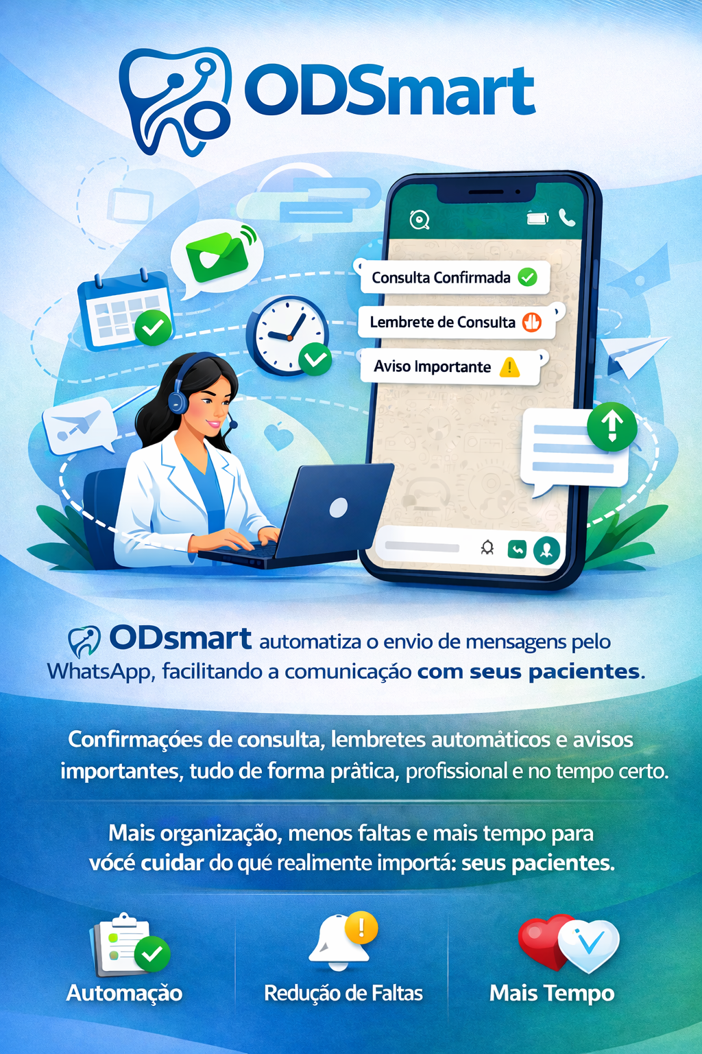 Confirmação por WhatsApp